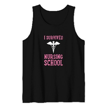 Discover Nursing School Future nurses Student Graduation Vintage Tank Tops