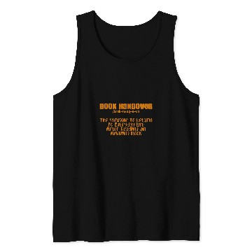 Discover Book Hangover Definition Description 7 Tank Tops