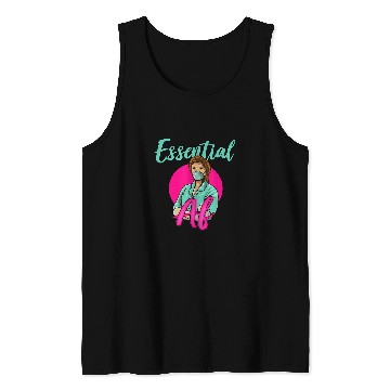 Discover Nursing Student Doctor Essential AF nurses Tank Tops