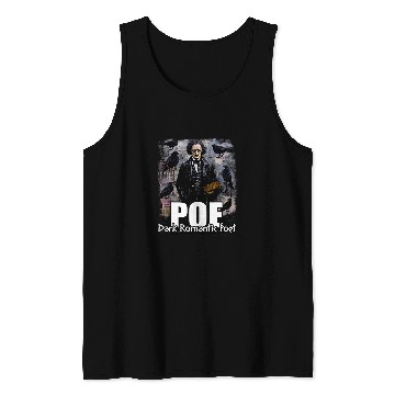 Discover Writer Edgar Allan Poe Tank Tops