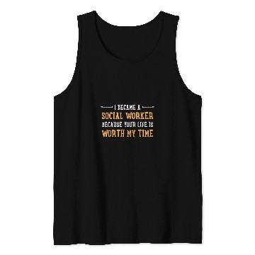 Discover Social Worker Social Work Gift 5 Tank Tops
