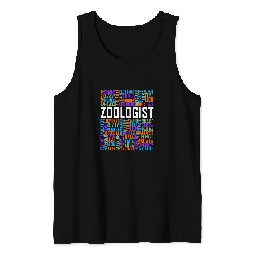 Discover Zoologist Words Zoology Graduate Student Tank Tops