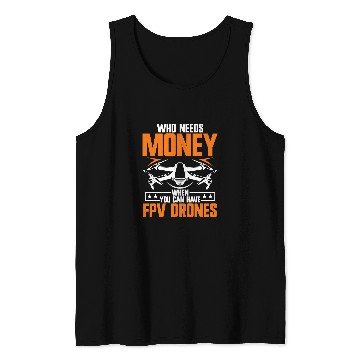 Discover FPV Drone with Camera Drone Goggles Drone Kit Quadroctoper Tank Tops