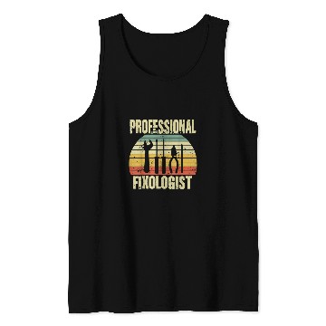 Discover vintages Handyman Professional Fixologist Tools Repairman Tank Tops