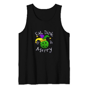 Discover Mardi Gras Pickleball Tank Tops