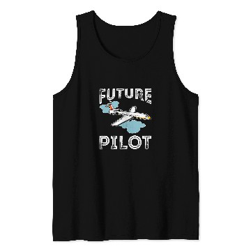 Discover vintages Future Pilot Funny Pilot Tools Lover Family Tank Tops