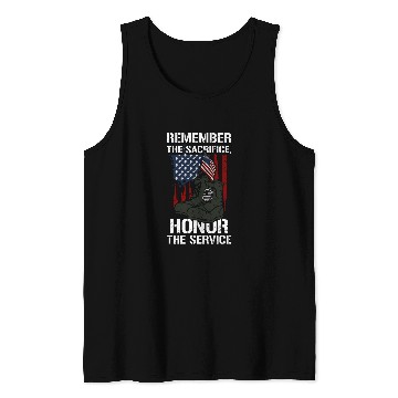 Discover Memorial Day Tribute Remember the Sacrifice Memorial Day Tank Tops