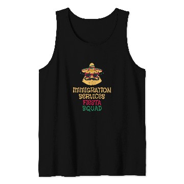 Discover Immigration Services Social Worker Cinco de Mayo Tank Tops