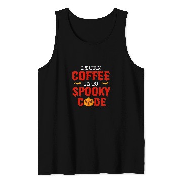Discover Halloween Programmer Coder Software Web Developer Coding 7 Tank Tops