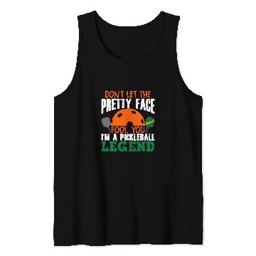 Discover Funny Saying Pickleball Player Cute Dink Ball Tank Tops