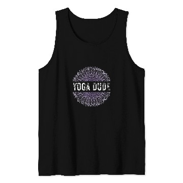 Discover vintages Funny Student Teacher Instructor Yoga Dude Tank Tops