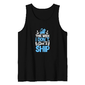 Discover Cruise Ship Cruising Boating Boat Vacation Tank Tops
