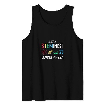 Discover Womens Steminist Science Designs for Female Stem Scientist 10 Tank Tops
