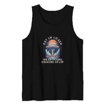 Discover Software Developer Computer Programming Funny Coding Tank Tops