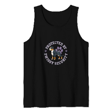 Discover Swissy Security 2Cute Greater Swiss Mountain Dog Tank Tops
