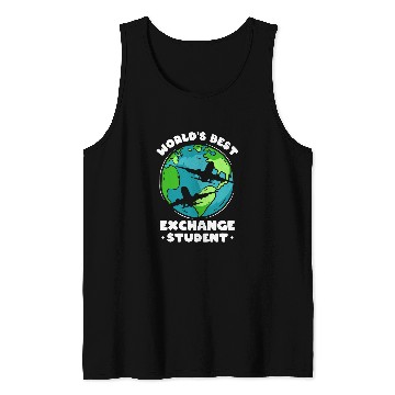 Discover Worlds Exchange Student Foreign Host Family School Tank Tops