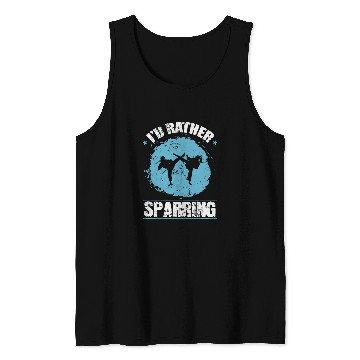 Discover I rather Sparring in Karate Tank Tops