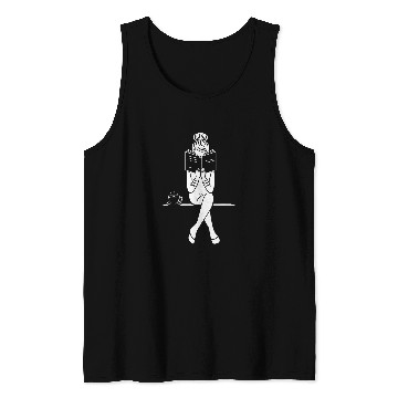 Discover Book Lover Girl Funny Book Reader Reading Graphic Tank Tops