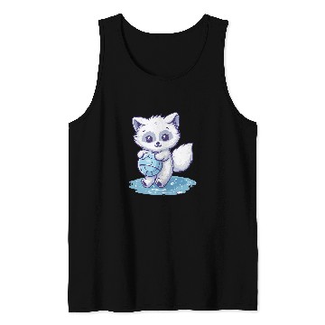 Discover Cute Arctic Fox Water Polo Tank Tops