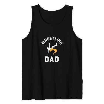 Discover Wrestling Dad 2 Tank Tops