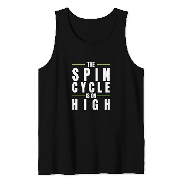 Discover Funny Pickleball Pun The Spin Cycle Is On High Tank Tops