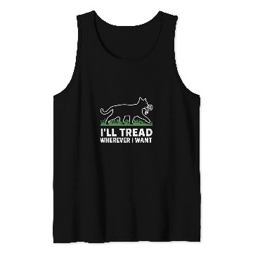 Discover Ill Thread Wherever I Want Childless Cat Lady Election 1 Tank Tops