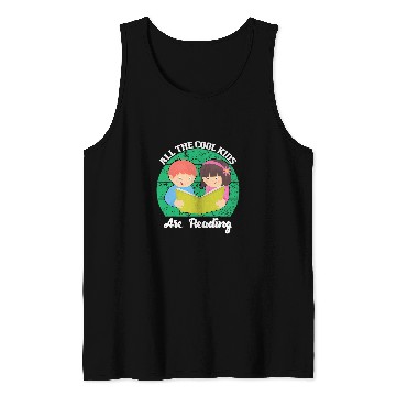 Discover Reading Book vintages Retro Book Lovers 2 Tank Tops