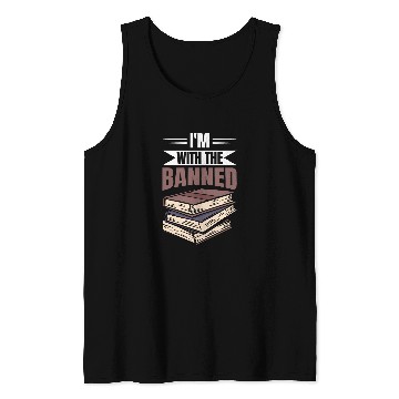 Discover Im With The Banned Books 3 Tank Tops