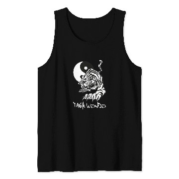 Discover Taekwondo yin yang tiger Tank Tops