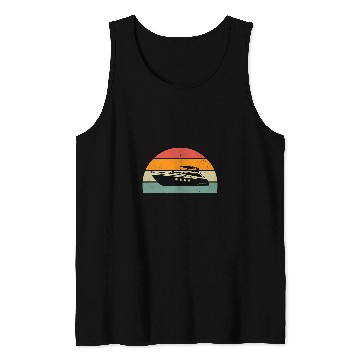 Discover boat yacht vintages sailor gift personalised captain Tank Tops