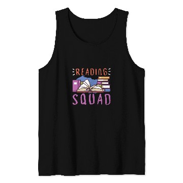 Discover Book Reader Reading Literature Bookworm 9 Tank Tops