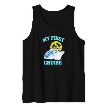 Discover My First Cruise Boat Tank Tops