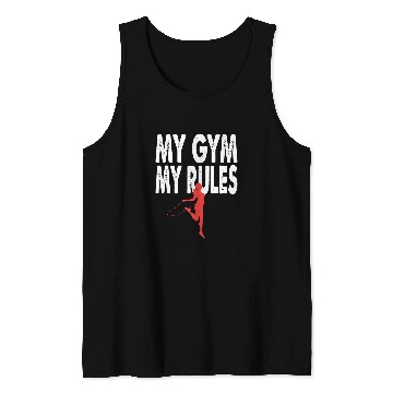 Discover My Gym My Rules Bodybuilding Tank Tops