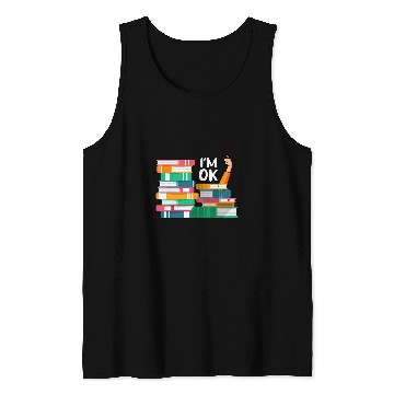 Discover Reading Book Lovers Im Ok National Book Lovers Day 8 Tank Tops