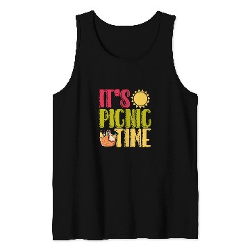 Discover It s Picnic Time Out Enjoy Nature Relaxing 2 Tank Tops