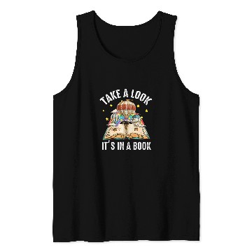 Discover Take A Look Its In A Book Rainbow Reading 2 Tank Tops