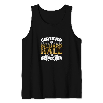 Discover Pool Billiard Team 8 Ball Pool Hall Player Billiard Tank Tops