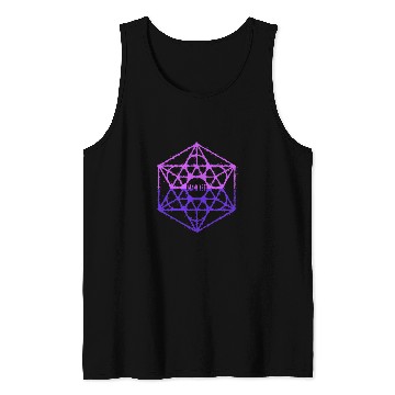 Discover Manifest Hexagram Sacred Geometry Manifestation Tank Tops