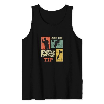 Discover Darts Tip Just the Tip Dart Flights Dart 1 Tank Tops
