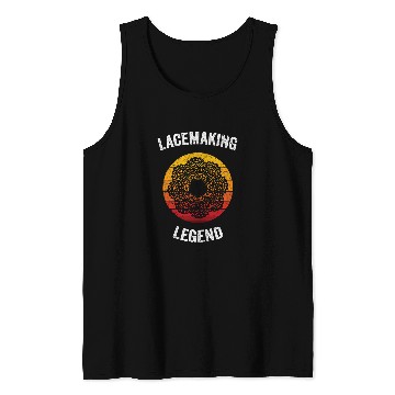Discover Lacemaking Legend vintagess Bobbin Lace Sewing Tank Tops