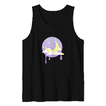 Discover Pastel Moon Kawaii Pastel Goth Tank Tops