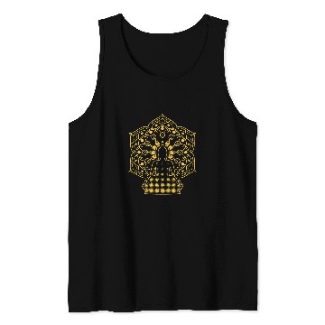 Discover Buddha buddhism mandala zen yoga gift Tank Tops