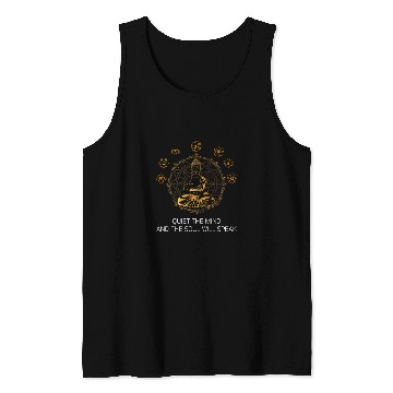 Discover Buddha Mandala Shakra Tank Tops
