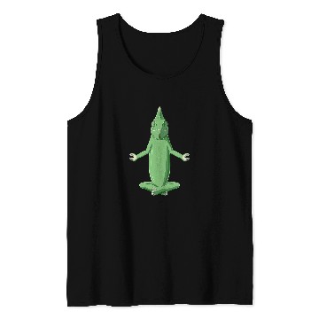 Discover Funny Yoga Chameleon Tank Tops