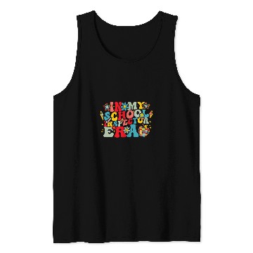 Discover In My School Inspector Era School Staff Groovy Back To Shool Tank Tops