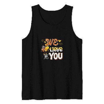 Discover We Believe In You Funny Bee Testing Day Teacher Kid Test Day Tank Tops