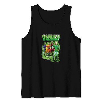 Discover The Big Bang Theory Bazinga Comic Book Characters Tank Tops