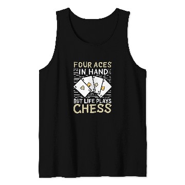 Discover funny Pokers casino saying philosophy Tank Tops