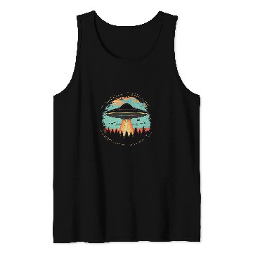 Discover Alien Extraterrestrial Paranormal UFO 6 Tank Tops