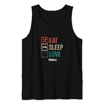Discover Funny Pottery 2 Tank Tops